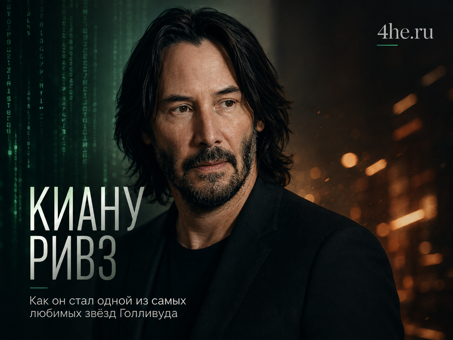 Киану Ривз: как он стал одной из самых любимых звёзд Голливуда
